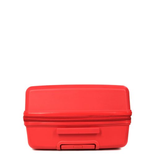 Чемодан большой L полипропилен Snowball 21204 76,5×53×31см 99+18л Красный