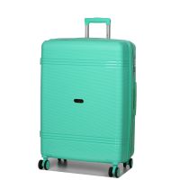 Чемодан большой L полипропилен Snowball 21204 76,5×53×31см 99+18л Мятный 