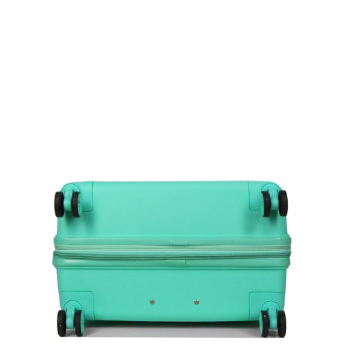 Чемодан большой L полипропилен Snowball 21204 76,5×53×31см 99+18л Мятный