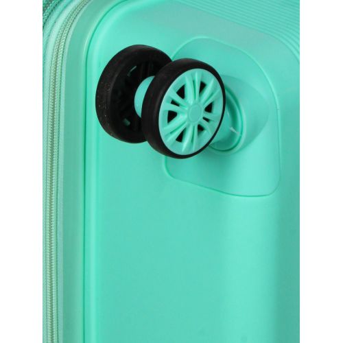 Чемодан большой L полипропилен Snowball 21204 76,5×53×31см 99+18л Мятный