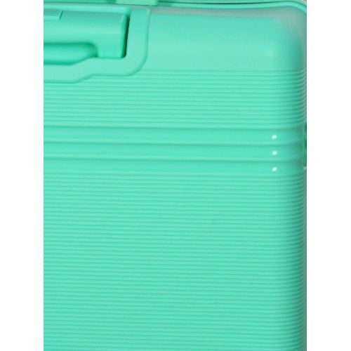 Чемодан большой L полипропилен Snowball 21204 76,5×53×31см 99+18л Мятный