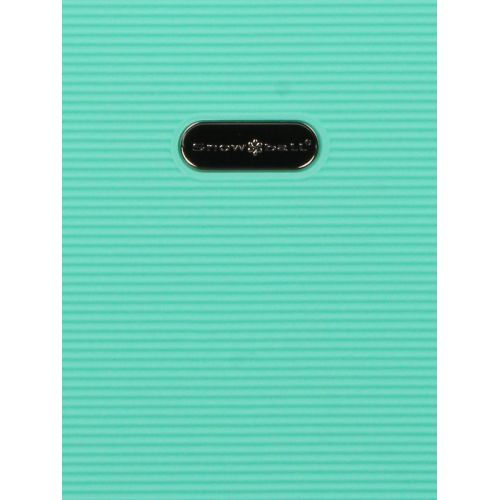 Чемодан большой L полипропилен Snowball 21204 76,5×53×31см 99+18л Мятный