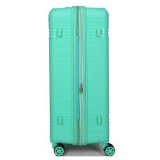 Чемодан большой L полипропилен Snowball 21204 76,5×53×31см 99+18л Мятный 