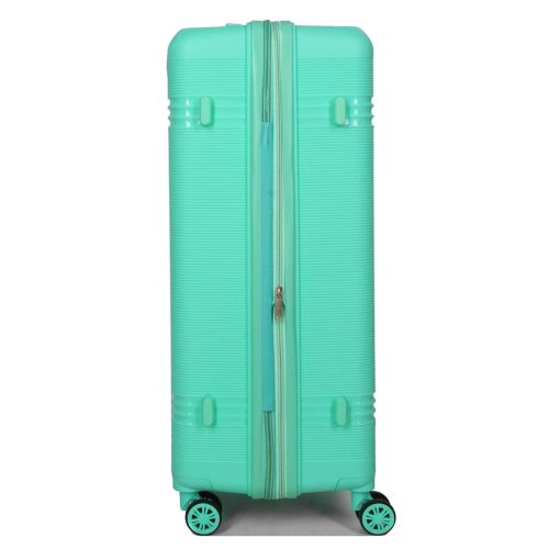 Чемодан большой L полипропилен Snowball 21204 76,5×53×31см 99+18л Мятный