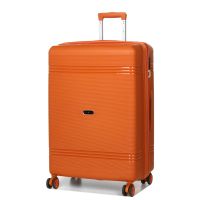 Чемодан большой L полипропилен Snowball 21204 76,5×53×31см 99+18л Оранжевый