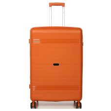 Чемодан большой L полипропилен Snowball 21204 76,5×53×31см 99+18л Оранжевый