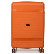 Чемодан большой L полипропилен Snowball 21204 76,5×53×31см 99+18л Оранжевый