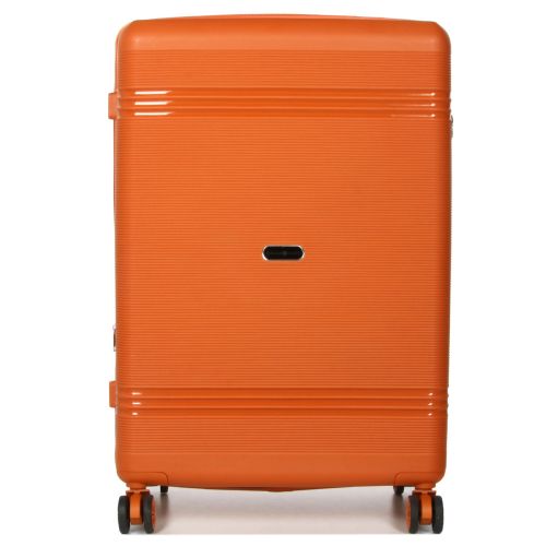 Чемодан большой L полипропилен Snowball 21204 76,5×53×31см 99+18л Оранжевый