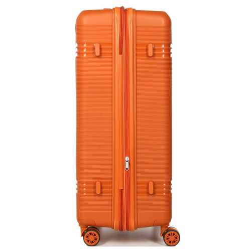 Чемодан большой L полипропилен Snowball 21204 76,5×53×31см 99+18л Оранжевый