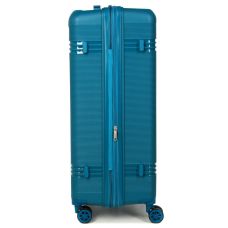 Чемодан большой L полипропилен Snowball 21204 76,5×53×31см 99+18л Синий 