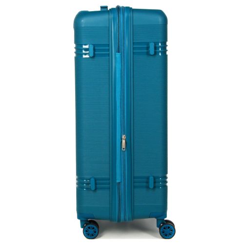 Чемодан большой L полипропилен Snowball 21204 76,5×53×31см 99+18л Синий