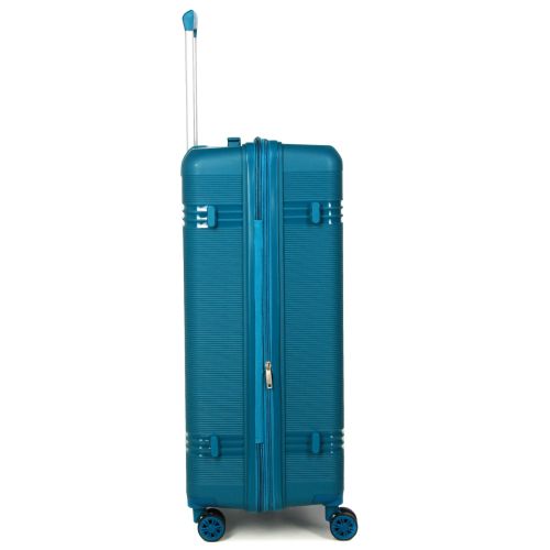 Чемодан большой L полипропилен Snowball 21204 76,5×53×31см 99+18л Синий