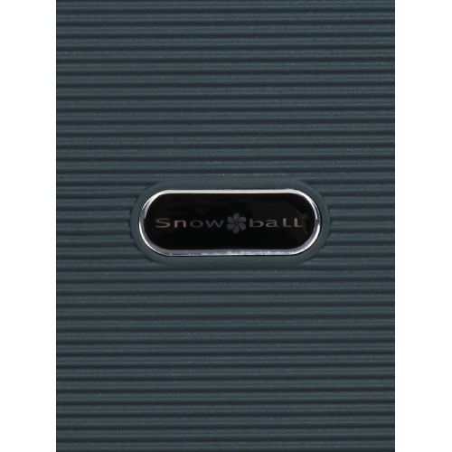 Чемодан большой L полипропилен Snowball 21204 76,5×53×31см 99+18л Темно-зеленый