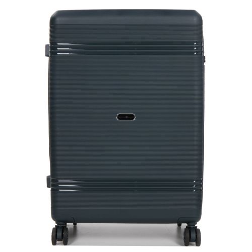 Чемодан большой L полипропилен Snowball 21204 76,5×53×31см 99+18л Темно-зеленый