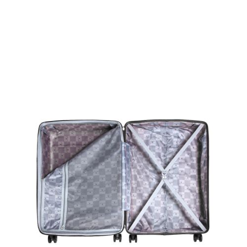 Чемодан большой L полипропилен Snowball 21204 76,5×53×31см 99+18л Черный