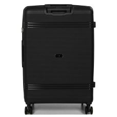 Чемодан большой L полипропилен Snowball 21204 76,5×53×31см 99+18л Черный 