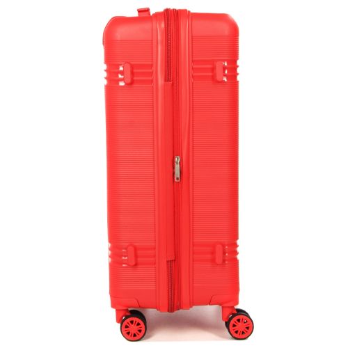 Чемодан средний M полипропилен Snowball 21204 67×47×27см 66+13л Красный