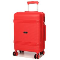 Чемодан маленький S полипропилен Snowball 21204 57×41×22см 36л Красный