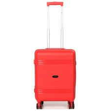 Чемодан маленький S полипропилен Snowball 21204 57×41×22см 36л Красный