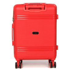 Чемодан маленький S полипропилен Snowball 21204 57×41×22см 36л Красный