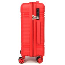Чемодан маленький S полипропилен Snowball 21204 57×41×22см 36л Красный