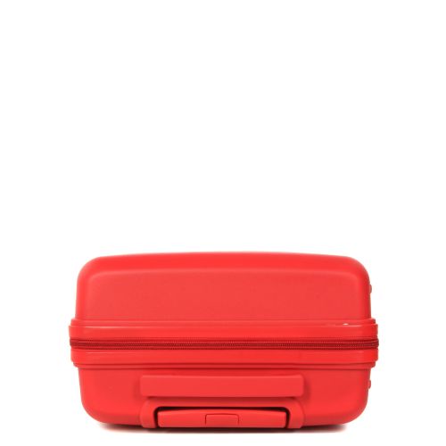 Чемодан маленький S полипропилен Snowball 21204 57×41×22см 36л Красный