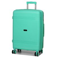 Чемодан средний M полипропилен Snowball 21204 67×47×27см 66+13л Мятный 