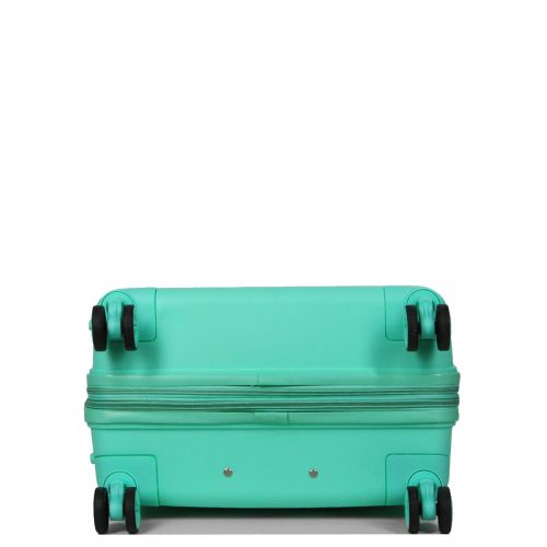 Чемодан средний M полипропилен Snowball 21204 67×47×27см 66+13л Мятный