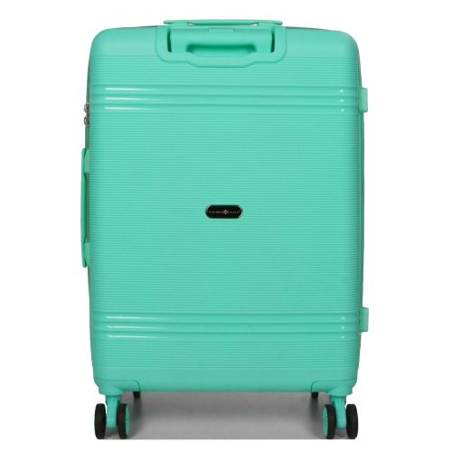 Чемодан средний M полипропилен Snowball 21204 67×47×27см 66+13л Мятный