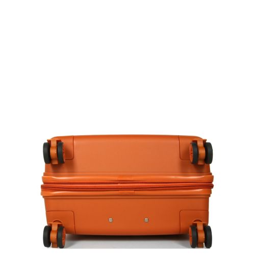 Чемодан средний M полипропилен Snowball 21204 67×47×27см 66+13л Оранжевый