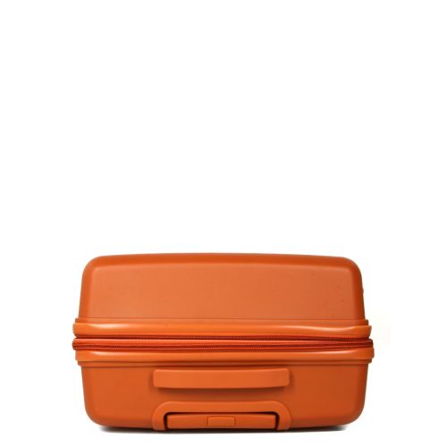 Чемодан средний M полипропилен Snowball 21204 67×47×27см 66+13л Оранжевый