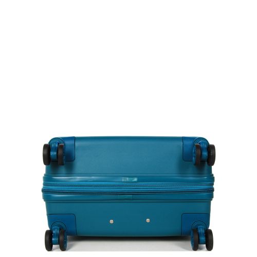 Чемодан средний M полипропилен Snowball 21204 67×47×27см 66+13л Синий