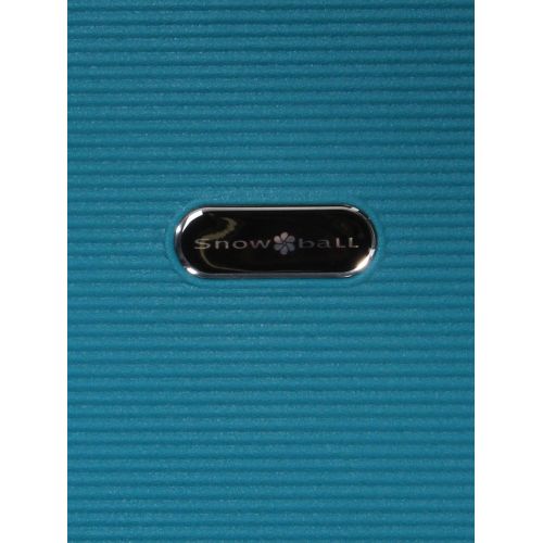 Чемодан средний M полипропилен Snowball 21204 67×47×27см 66+13л Синий