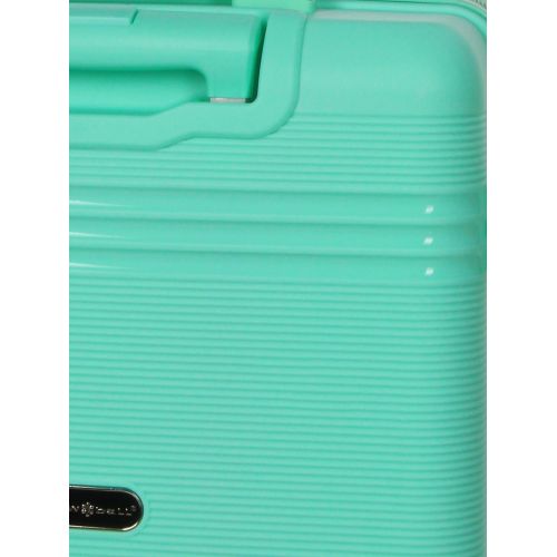 Чемодан маленький S полипропилен Snowball 21204 57×41×22см 36л Мятный