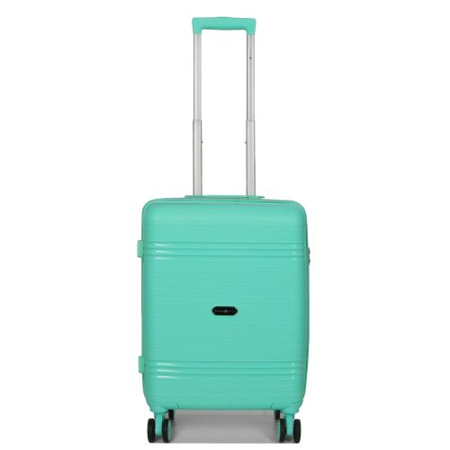 Чемодан маленький S полипропилен Snowball 21204 57×41×22см 36л Мятный