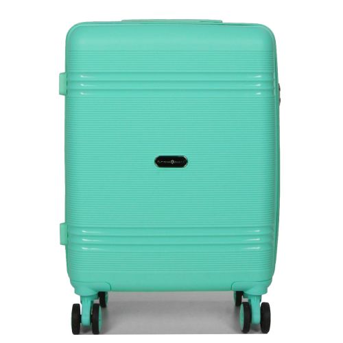 Чемодан маленький S полипропилен Snowball 21204 57×41×22см 36л Мятный