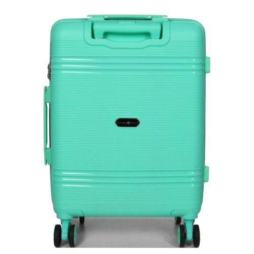 Чемодан маленький S полипропилен Snowball 21204 57×41×22см 36л Мятный