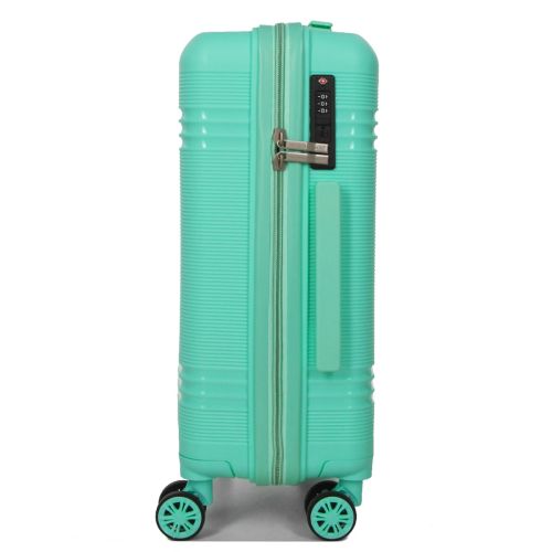 Чемодан маленький S полипропилен Snowball 21204 57×41×22см 36л Мятный