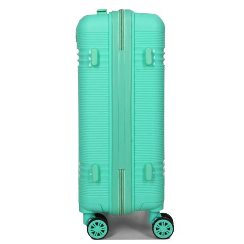Чемодан маленький S полипропилен Snowball 21204 57×41×22см 36л Мятный