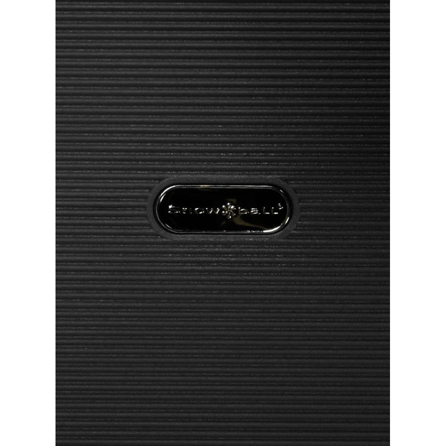 Чемодан мини XS полипропилен Snowball 21204 52×35×18см 25л Черный