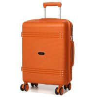 Чемодан маленький S полипропилен Snowball 21204 57×41×22см 36л Оранжевый