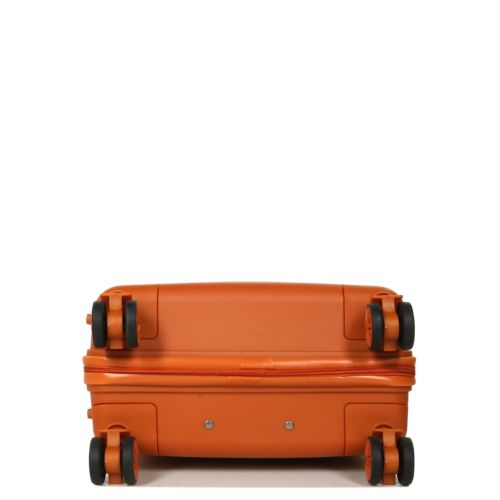 Чемодан маленький S полипропилен Snowball 21204 57×41×22см 36л Оранжевый