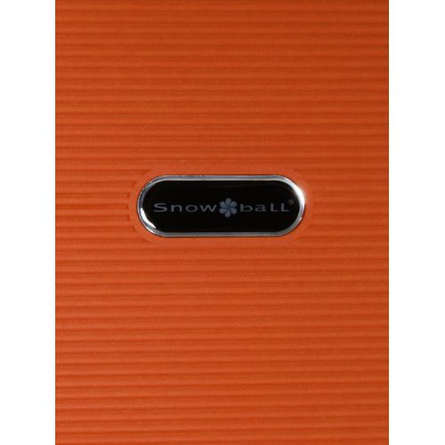 Чемодан маленький S полипропилен Snowball 21204 57×41×22см 36л Оранжевый