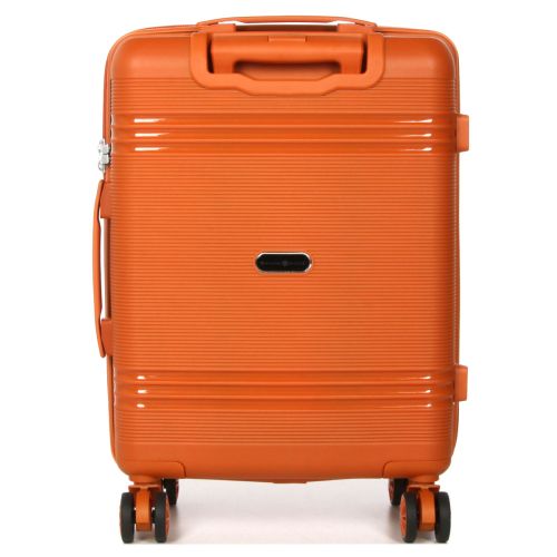 Чемодан маленький S полипропилен Snowball 21204 57×41×22см 36л Оранжевый