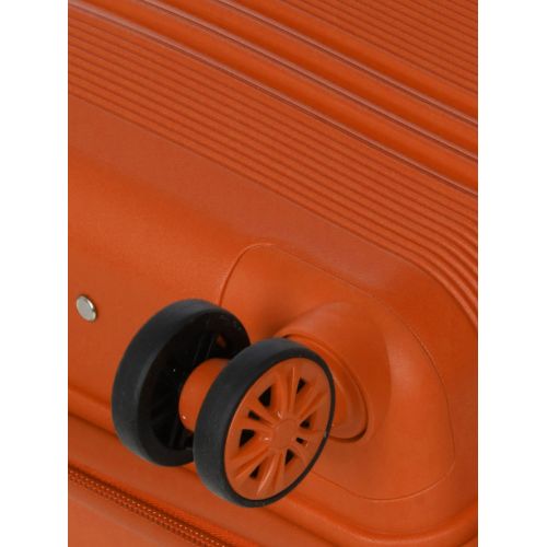 Чемодан маленький S полипропилен Snowball 21204 57×41×22см 36л Оранжевый