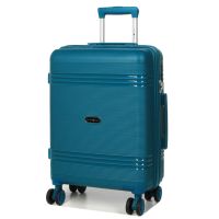 Чемодан маленький S полипропилен Snowball 21204 57×41×22см 36л Синий 
