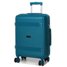 Чемодан маленький S полипропилен Snowball 21204 57×41×22см 36л Синий 