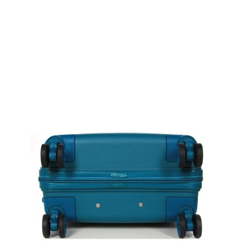Чемодан маленький S полипропилен Snowball 21204 57×41×22см 36л Синий