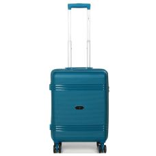 Чемодан маленький S полипропилен Snowball 21204 57×41×22см 36л Синий 