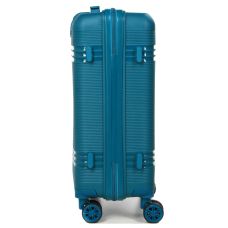 Чемодан маленький S полипропилен Snowball 21204 57×41×22см 36л Синий 